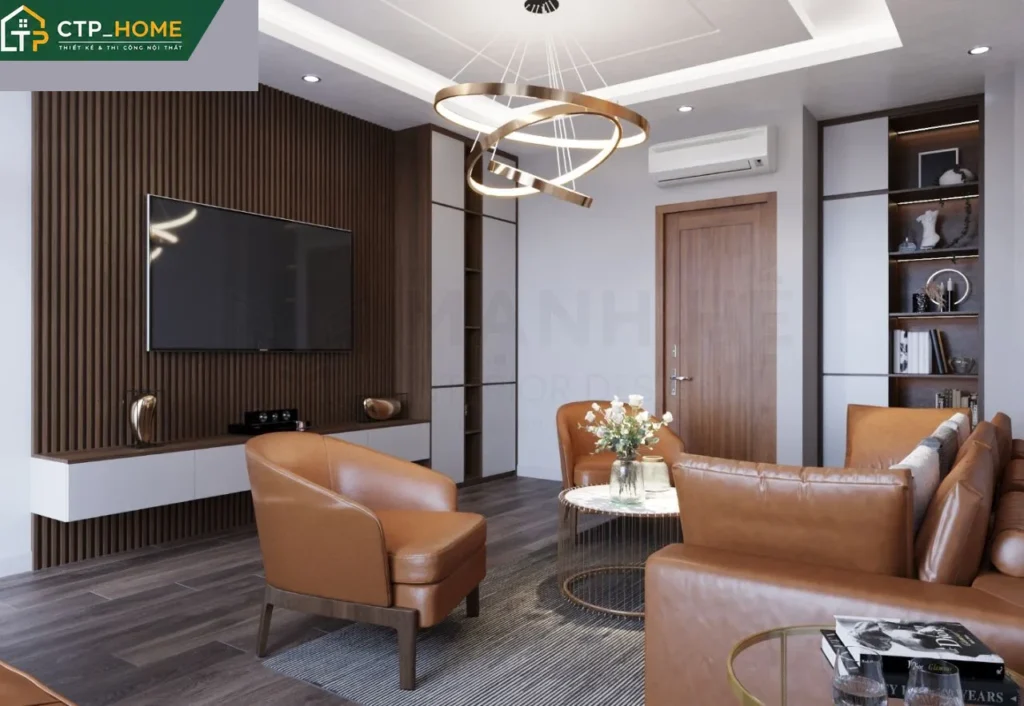Thiết kế nội thất nhà phố Bình Dương 150m2 – Anh Tiến - Ảnh 1