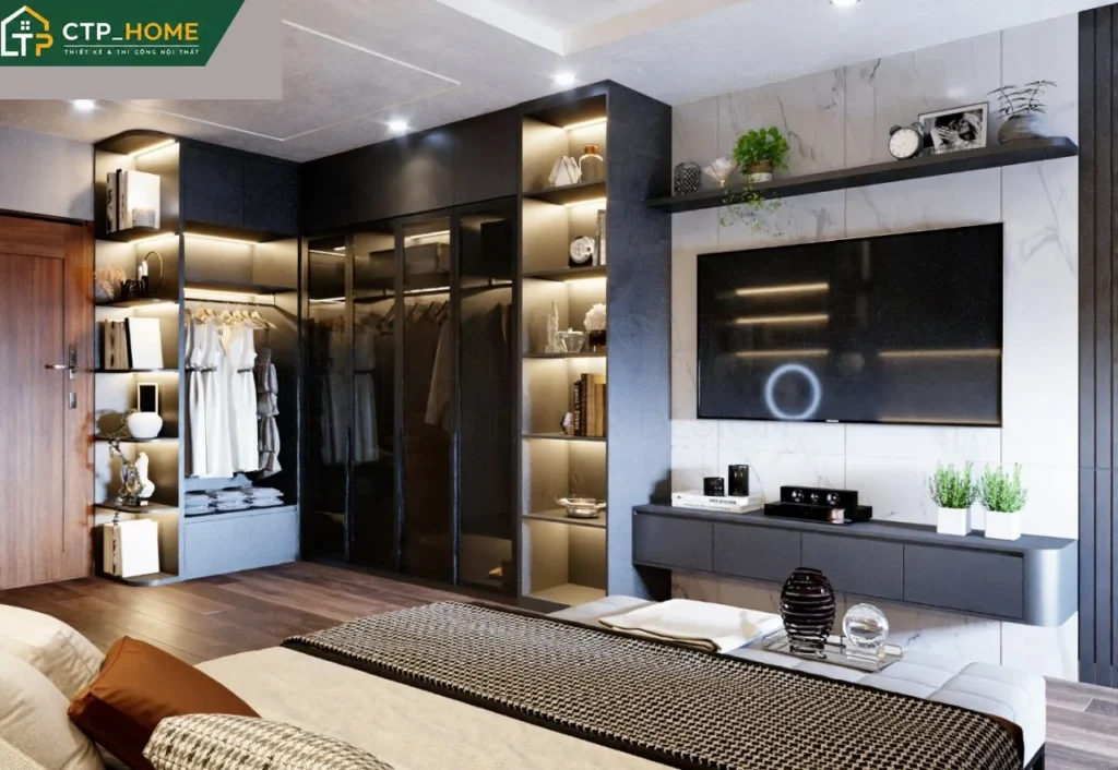 Thiết kế nội thất nhà phố Bình Dương 150m2 – Anh Tiến - Ảnh 6