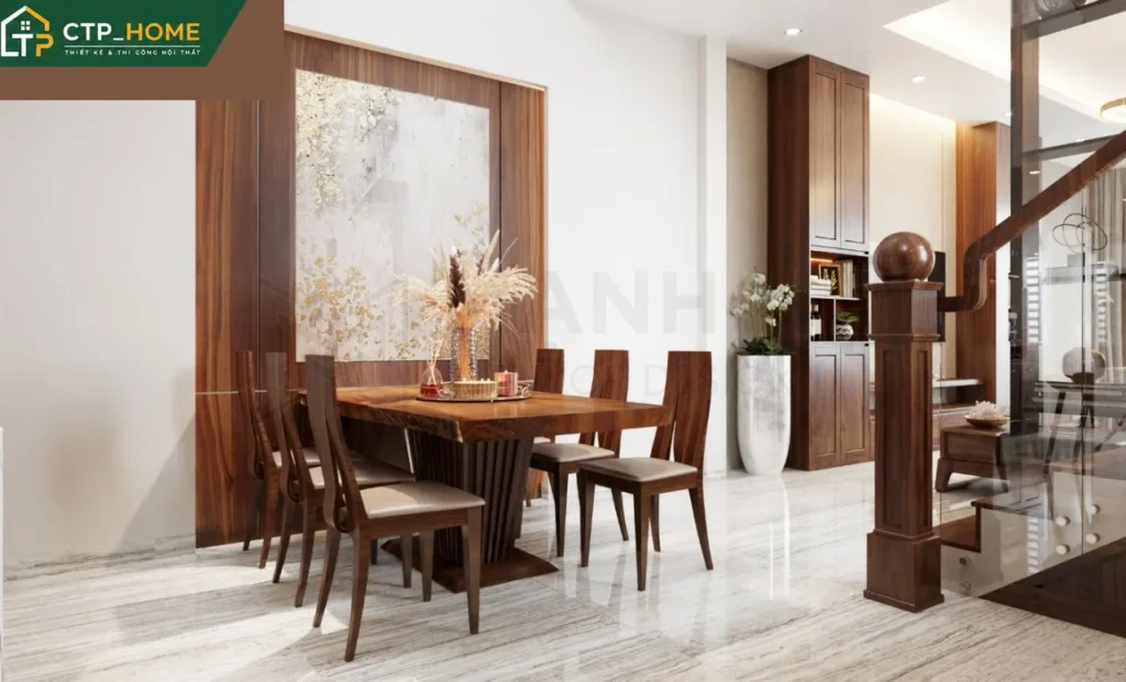 Thiết kế nội thất nhà phố Quận 8 – Anh Tuấn – 3 tầng hiện đại, tối ưu không gian - Ảnh 9