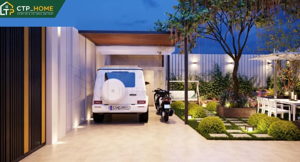 Thiết kế nội thất nhà phố Quận 8 – Anh Tuấn – 3 tầng hiện đại, tối ưu không gian - Ảnh 1