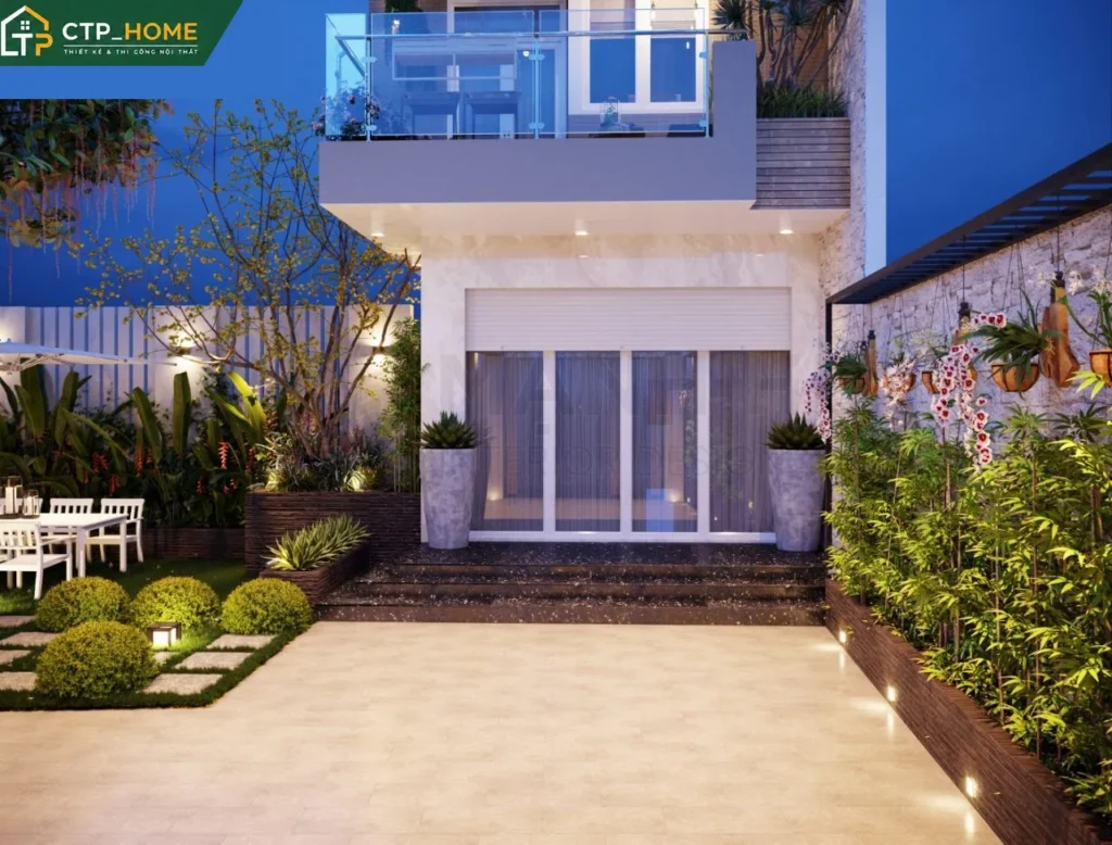 Thiết kế nội thất nhà phố Quận 8 – Anh Tuấn – 3 tầng hiện đại, tối ưu không gian - Ảnh 4