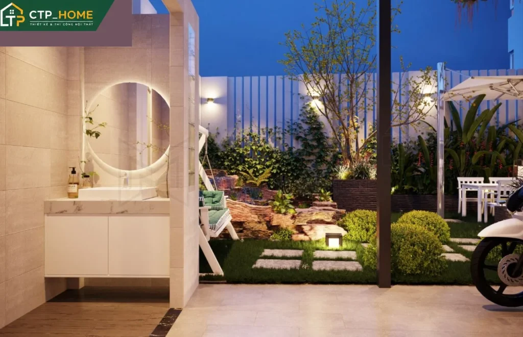 Thiết kế nội thất nhà phố Quận 8 – Anh Tuấn – 3 tầng hiện đại, tối ưu không gian - Ảnh 5