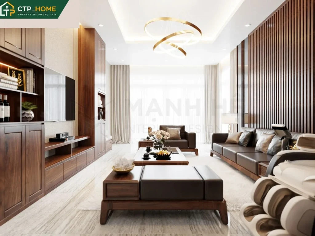 Thiết kế nội thất nhà phố Quận 8 – Anh Tuấn – 3 tầng hiện đại, tối ưu không gian - Ảnh 8