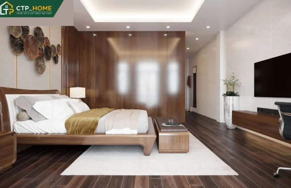 Thiết kế nội thất nhà phố Tiền Giang 150m2 – 3 tầng hiện đại cho anh Tùng - Ảnh 6