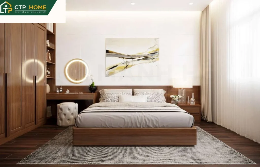 Thiết kế nội thất nhà phố Tiền Giang 150m2 – 3 tầng hiện đại cho anh Tùng - Ảnh 8