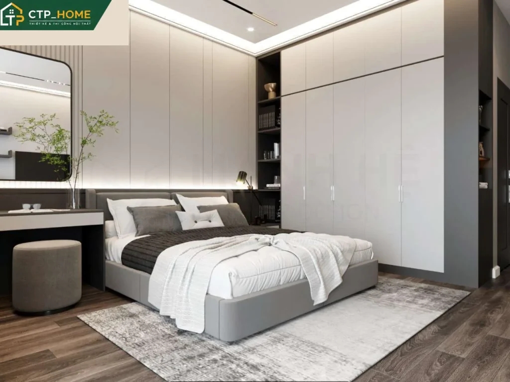 Thiết kế nội thất nhà phố Bình Dương 3 tầng hiện đại – Anh Trung - Ảnh 7