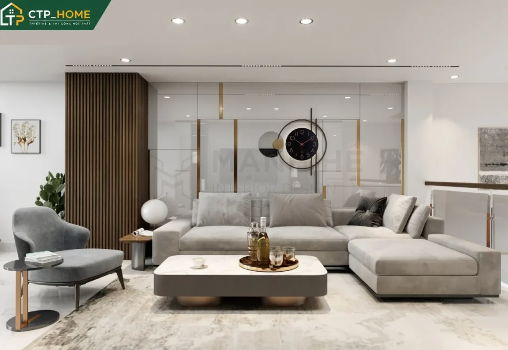 Thiết kế nội thất nhà phố Bình Tân 150m2 3 tầng hiện đại – CTP_HOME - Ảnh 9
