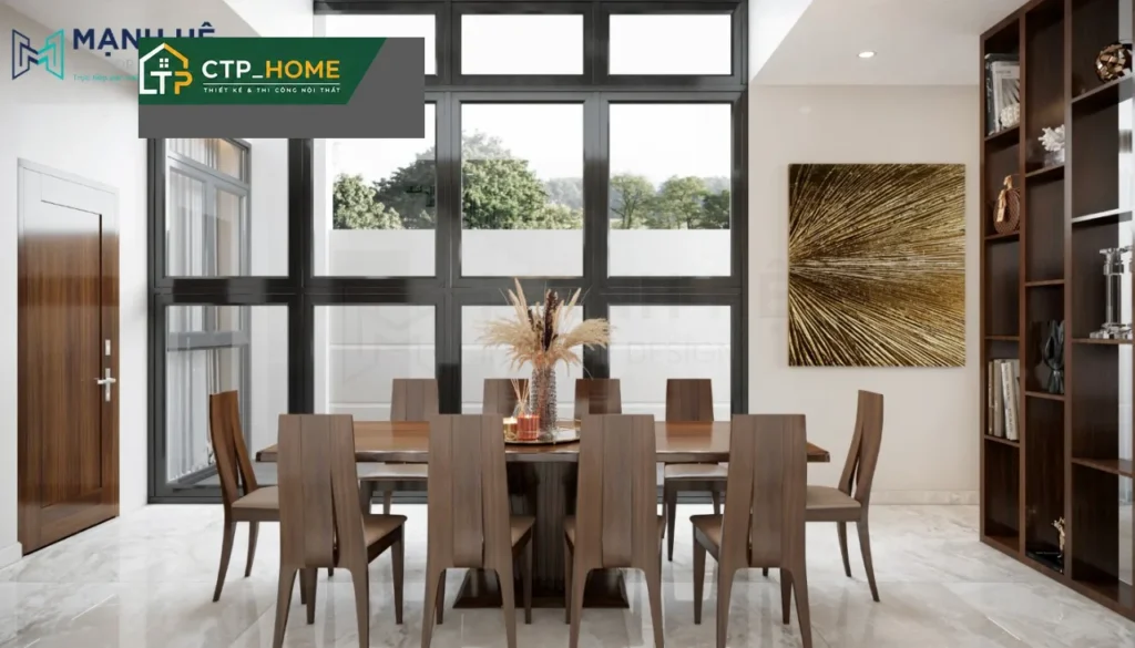Thiết kế nội thất nhà phố Cần Thơ 150m2 – 5 phòng ngủ hiện đại - Ảnh 5