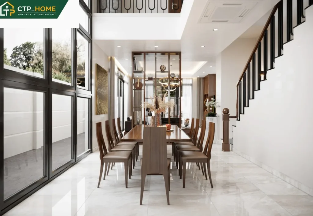 Thiết kế nội thất nhà phố Cần Thơ 150m2 – 5 phòng ngủ hiện đại - Ảnh 6