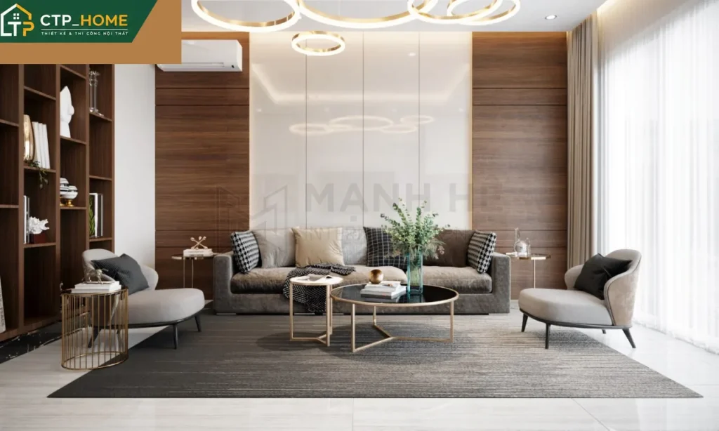 Thiết kế nội thất nhà phố Quận 12 150m2 – Chị Chuyên – 3PN tiện nghi - Ảnh 1