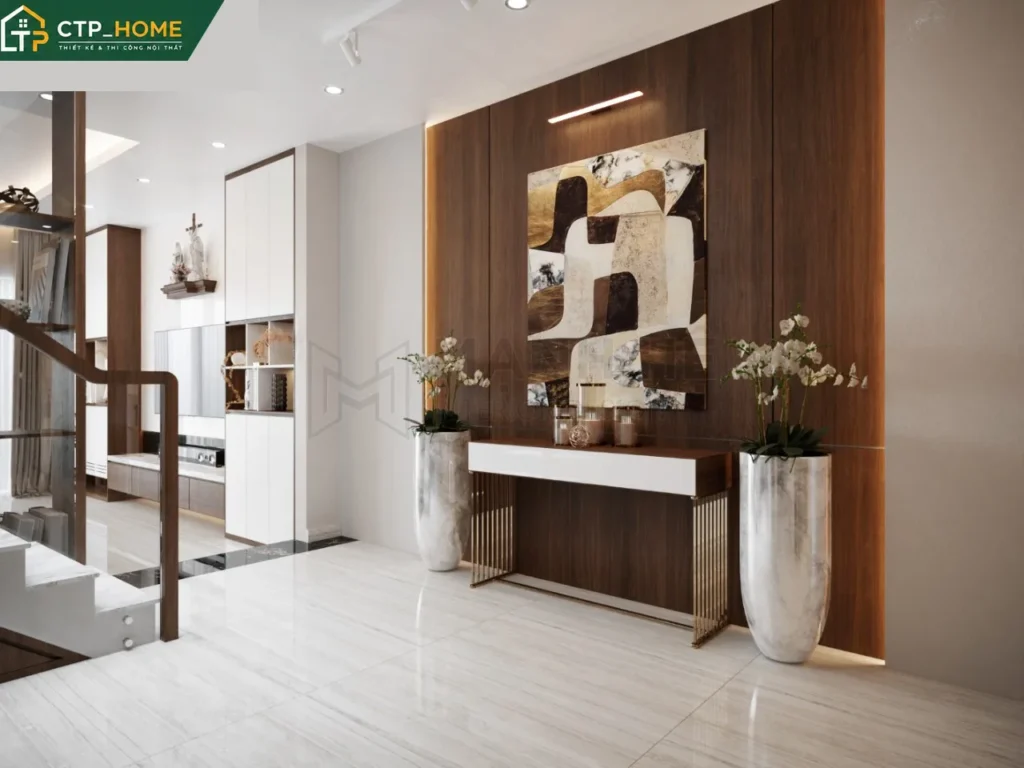 Thiết kế nội thất nhà phố Quận 12 150m2 – Chị Chuyên – 3PN tiện nghi - Ảnh 4