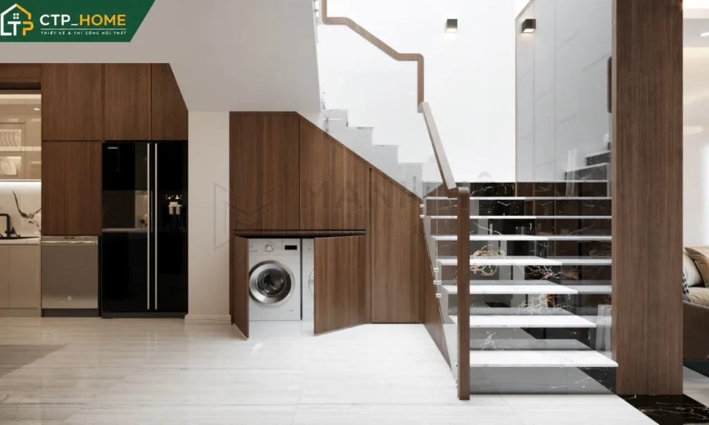 Thiết kế nội thất nhà phố Quận 12 150m2 – Chị Chuyên – 3PN tiện nghi - Ảnh 5