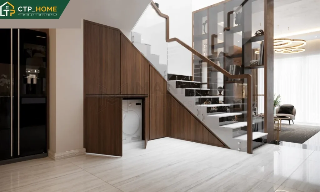 Thiết kế nội thất nhà phố Quận 12 150m2 – Chị Chuyên – 3PN tiện nghi - Ảnh 7