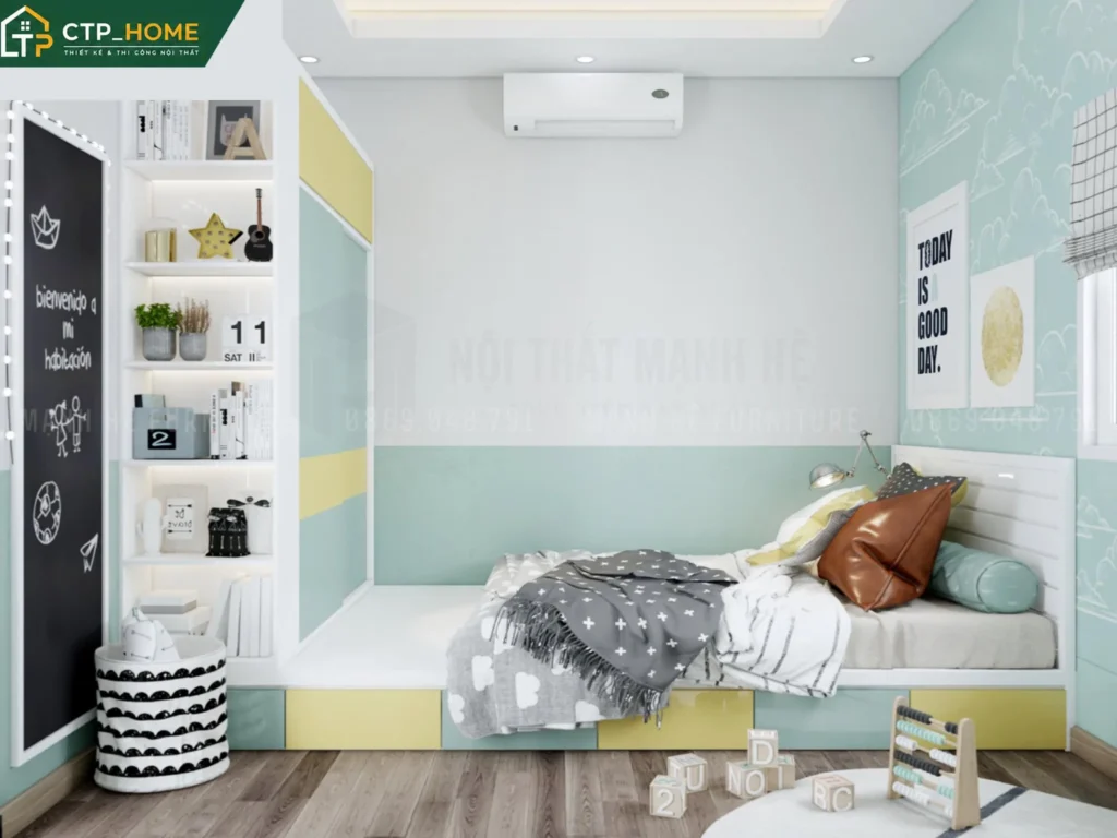 Thiết kế nội thất nhà phố Tây Ninh 120m2 hiện đại – Chị Kim - Ảnh 9