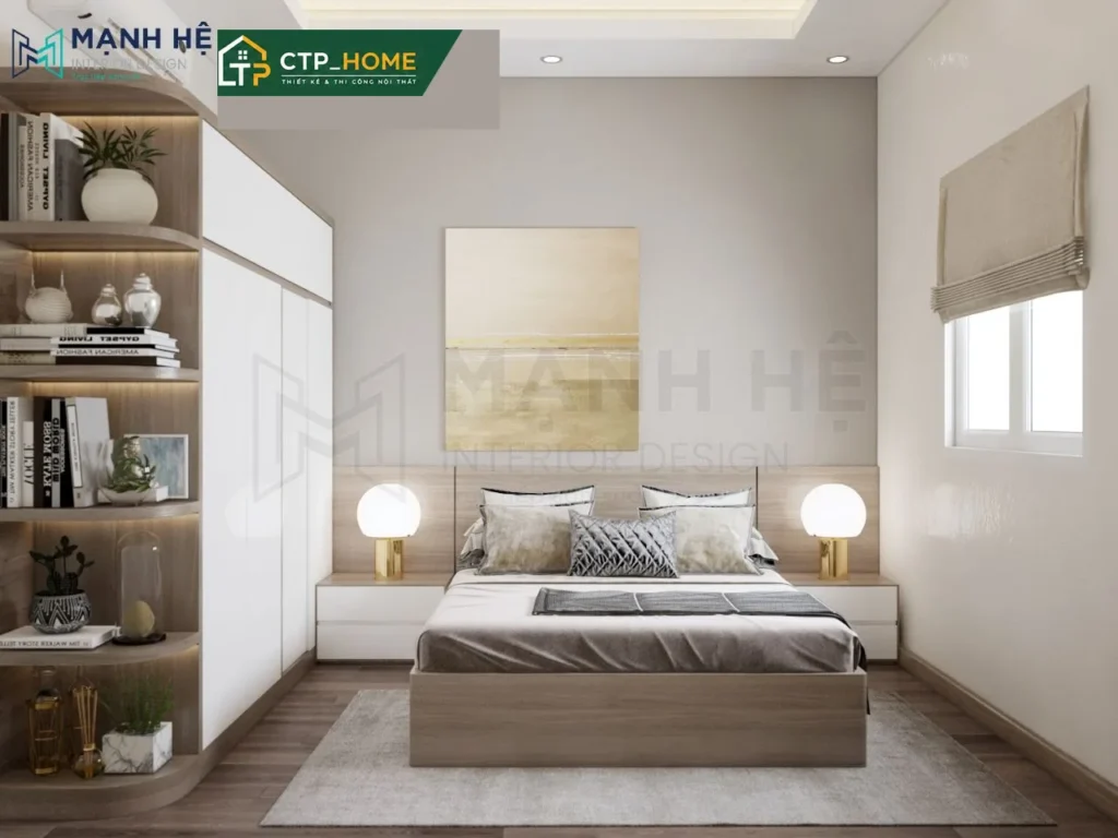 Thiết kế nội thất nhà phố Tây Ninh 120m2 hiện đại – Chị Kim - Ảnh 4