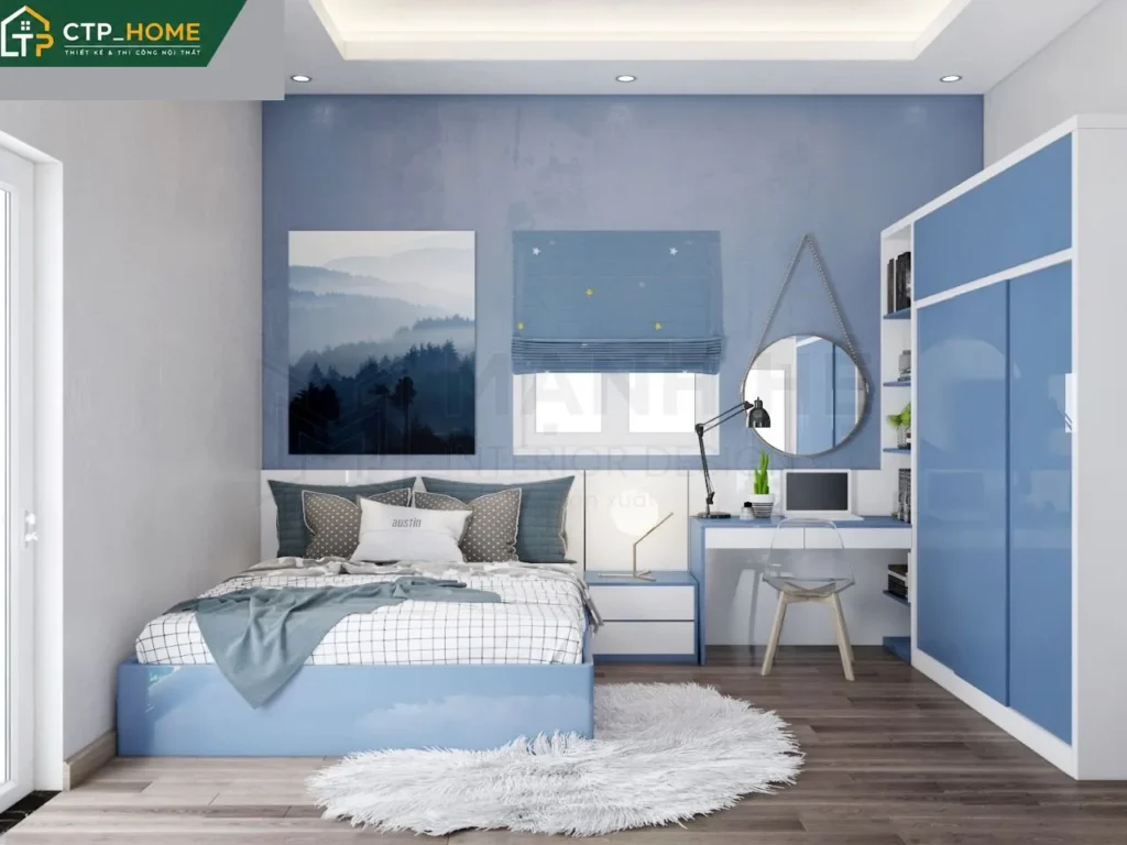 Thiết kế nội thất nhà phố Tây Ninh 120m2 hiện đại – Chị Kim - Ảnh 6