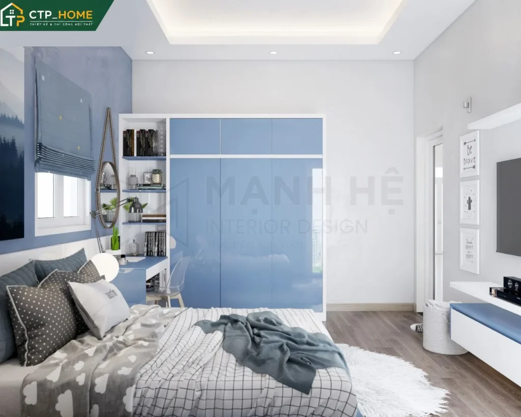 Thiết kế nội thất nhà phố Tây Ninh 120m2 hiện đại – Chị Kim - Ảnh 7