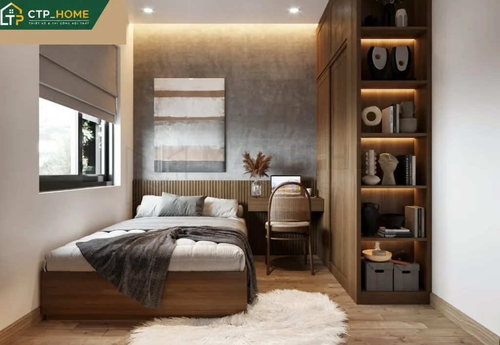 Thiết kế nội thất nhà phố cô Như 150m2 tại Long An – CTP_HOME - Ảnh 4