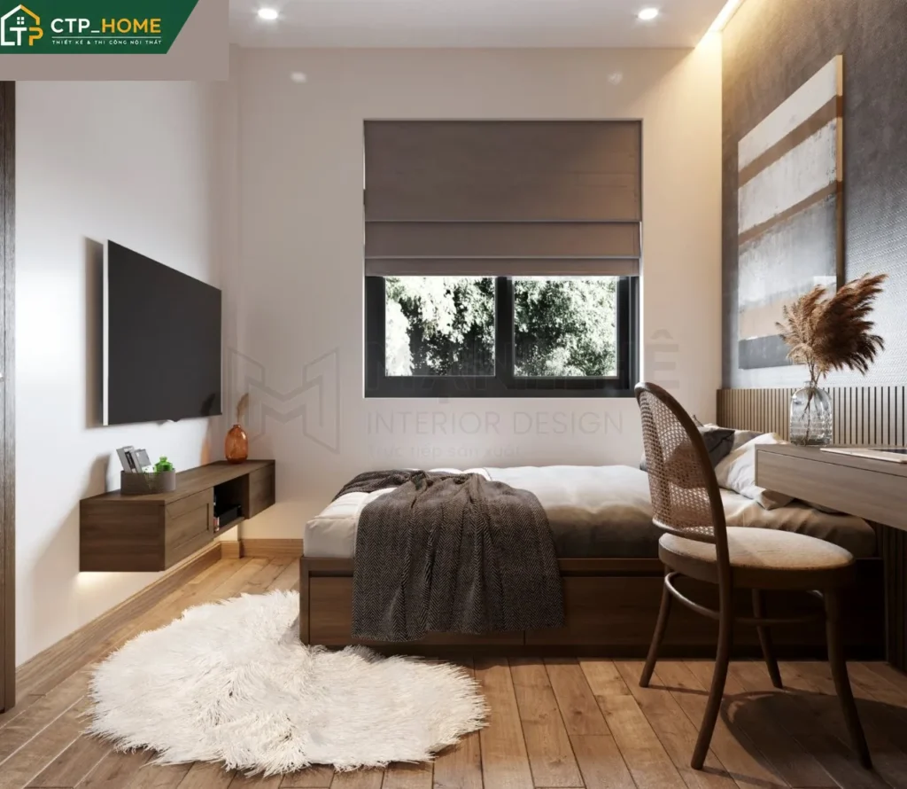 Thiết kế nội thất nhà phố cô Như 150m2 tại Long An – CTP_HOME - Ảnh 5