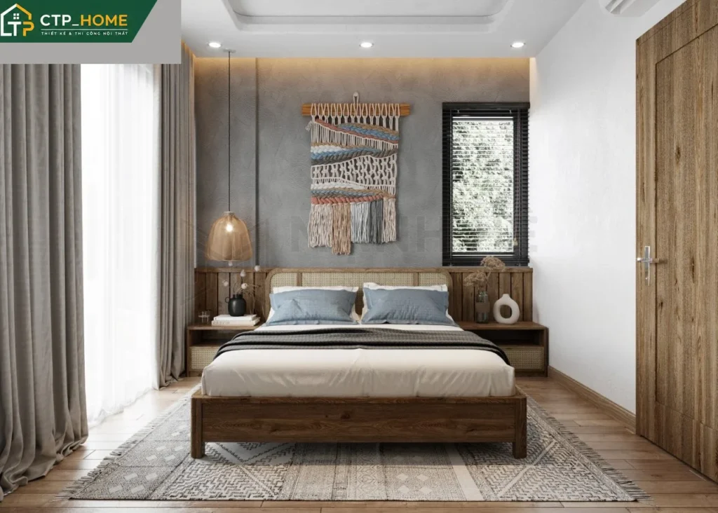 Thiết kế nội thất nhà phố cô Như 150m2 tại Long An – CTP_HOME - Ảnh 6
