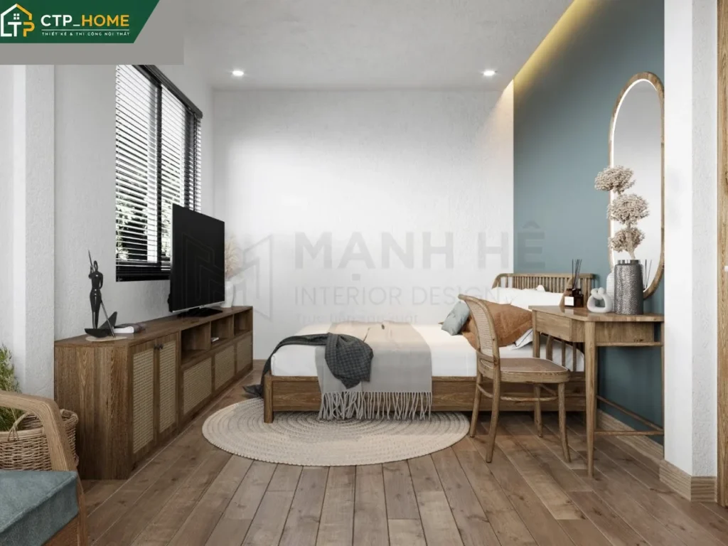 Thiết kế nội thất nhà phố cô Như 150m2 tại Long An – CTP_HOME - Ảnh 8