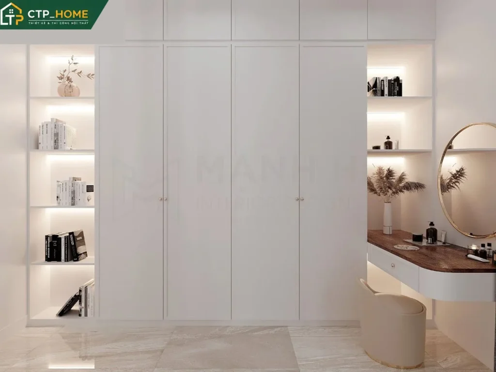 Thiết kế nội thất nhà phố chị Hạnh Hà Nội 150m2 – 3 tầng hiện đại - Ảnh 4