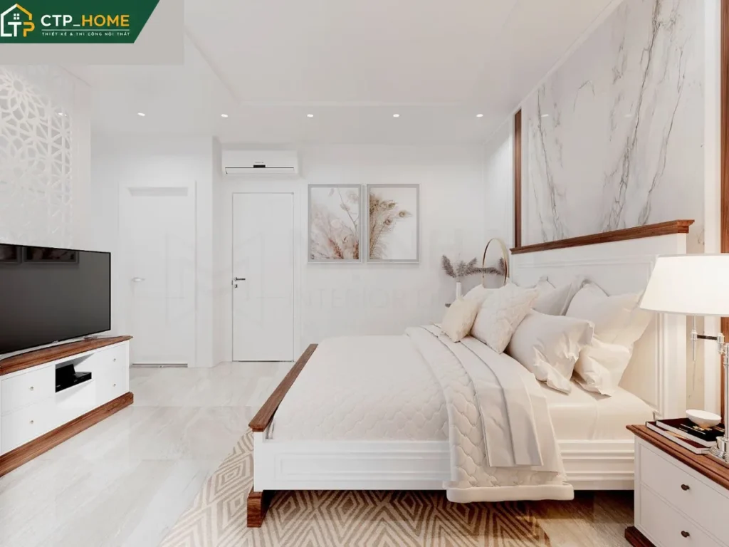 Thiết kế nội thất nhà phố chị Hạnh Hà Nội 150m2 – 3 tầng hiện đại - Ảnh 5