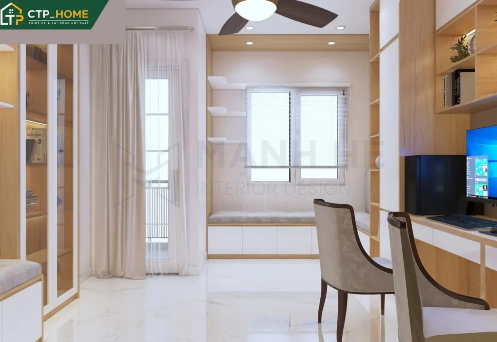 Thiết kế nội thất nhà phố kết hợp showroom Đồng Nai 4 tầng hiện đại - Ảnh 3