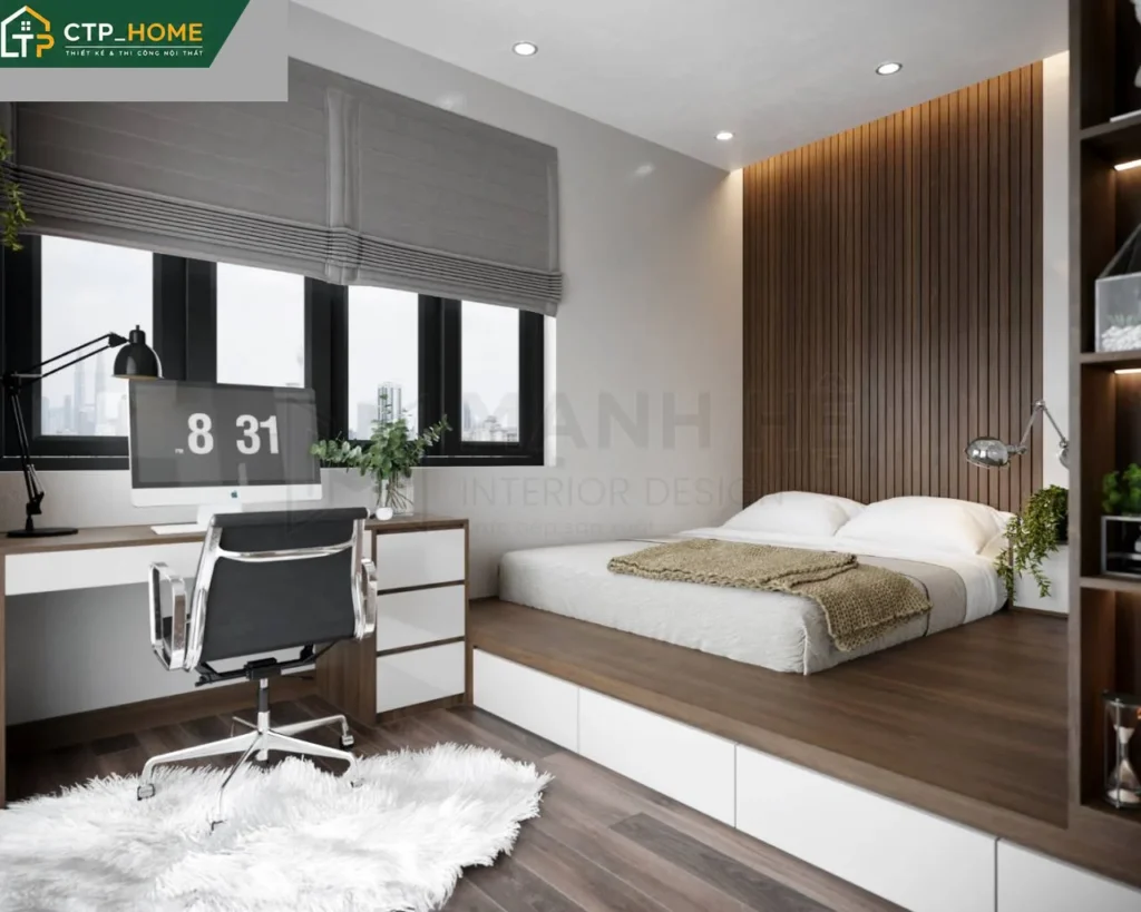 Thiết kế nội thất biệt thự Kiên Giang 3 tầng hiện đại – CTP_HOME - Ảnh 9