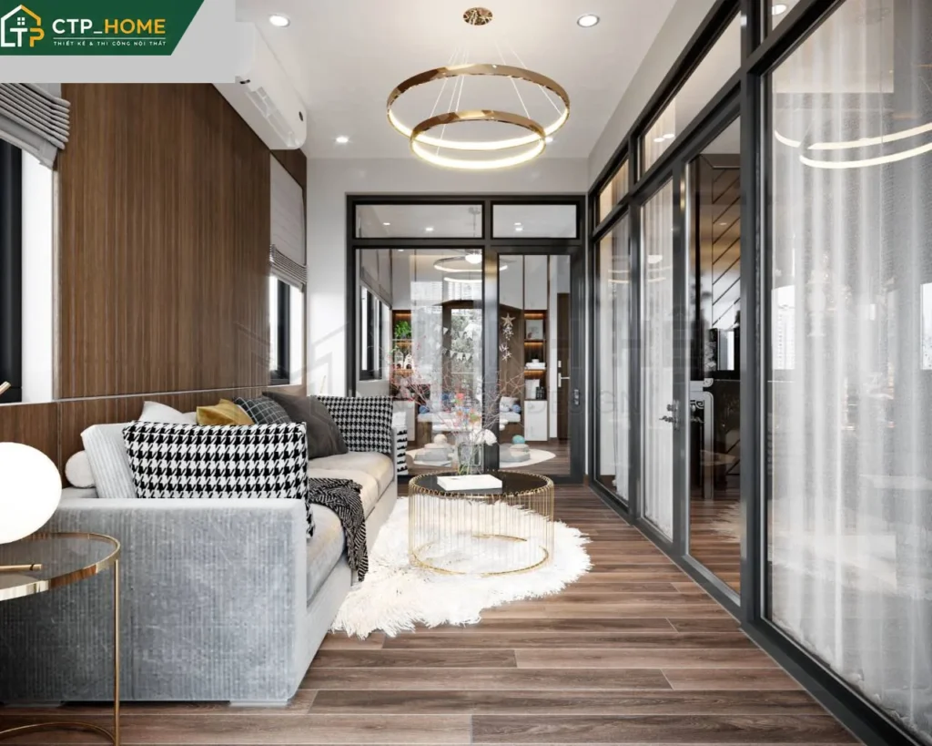 Thiết kế nội thất biệt thự Kiên Giang 3 tầng hiện đại – CTP_HOME - Ảnh 5