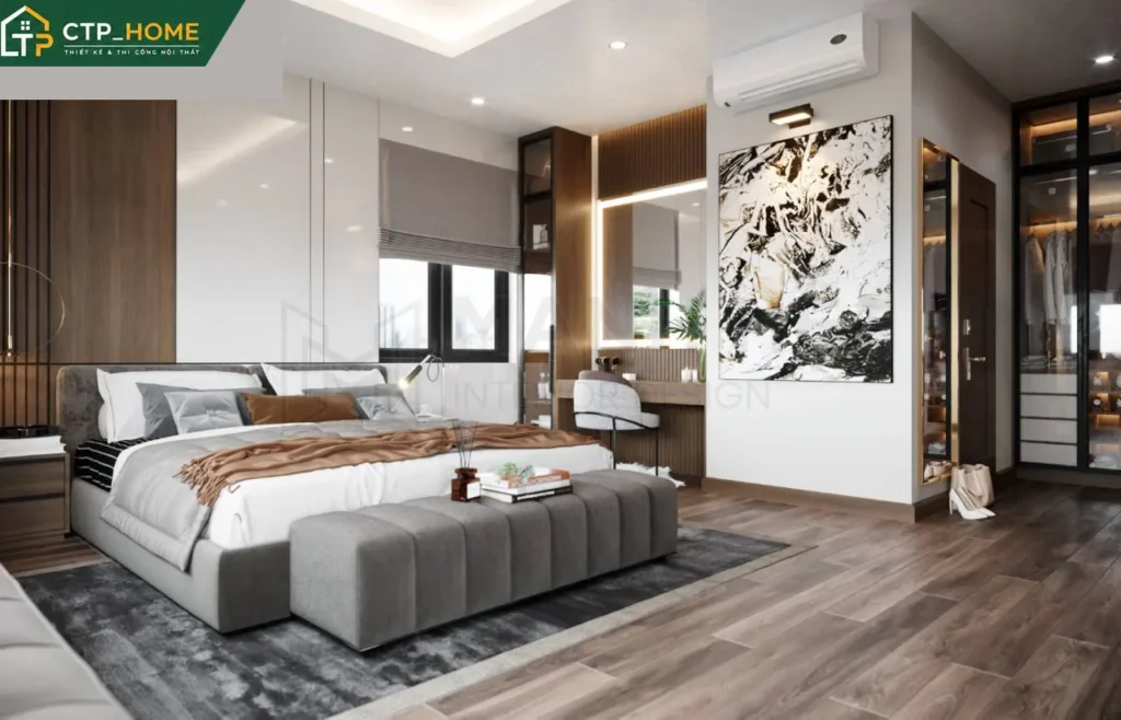 Thiết kế nội thất biệt thự Kiên Giang 3 tầng hiện đại – CTP_HOME - Ảnh 6