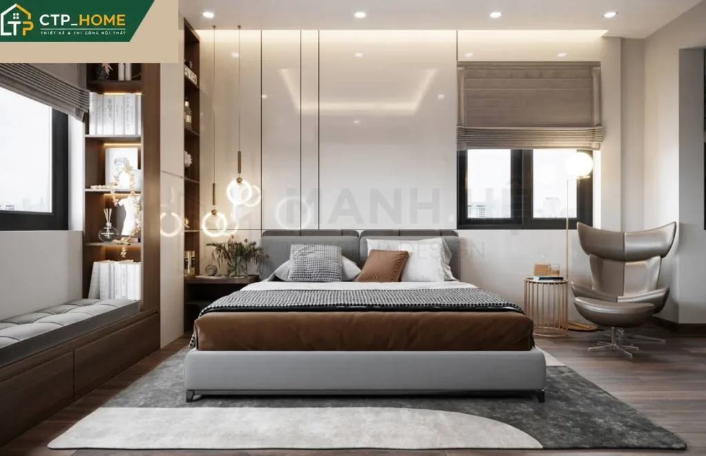 Thiết kế nội thất biệt thự Kiên Giang 3 tầng hiện đại – CTP_HOME - Ảnh 7