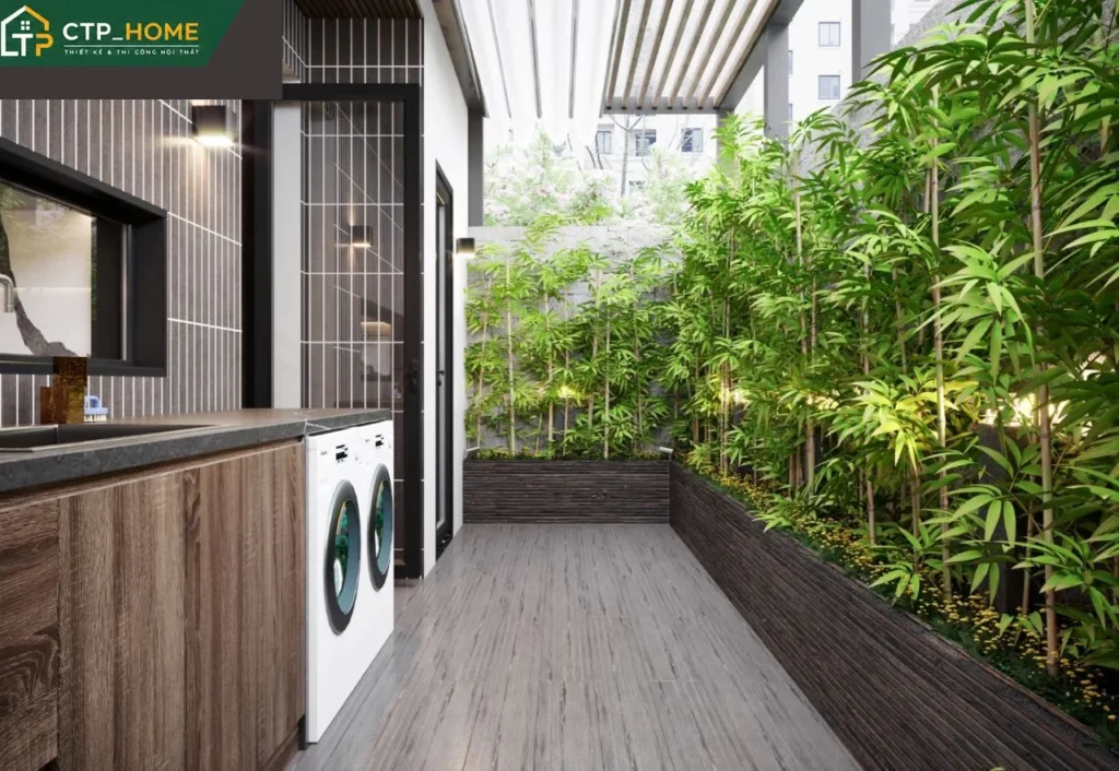 Thiết kế nội thất biệt thự liền kề Nine South Nhà Bè 250m2 – Anh Bình - Ảnh 2