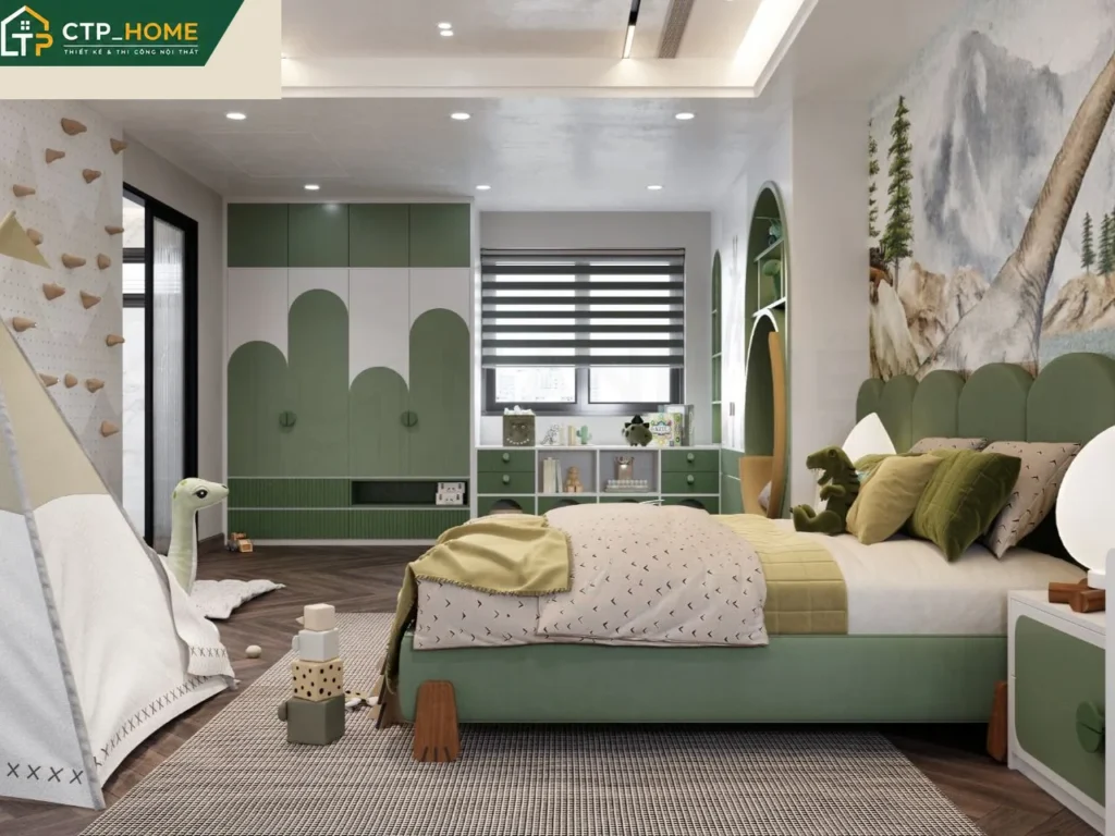 Thiết kế nội thất biệt thự liền kề Nine South Nhà Bè 250m2 – Anh Bình - Ảnh 4