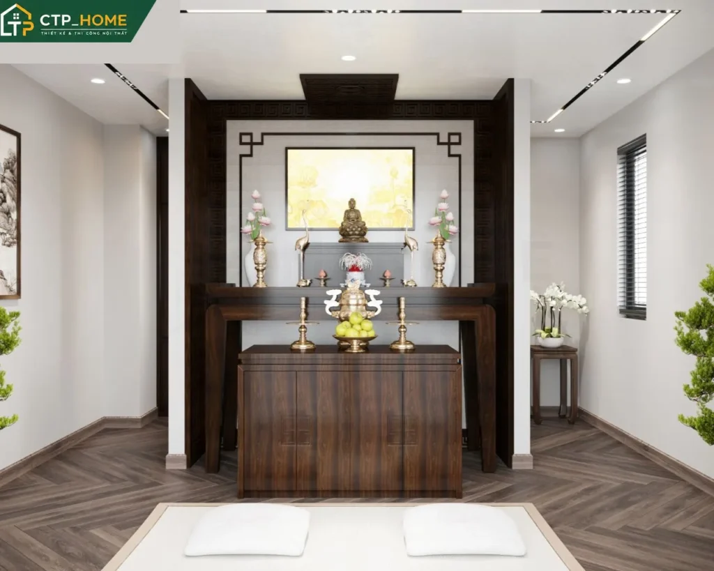 Thiết kế nội thất biệt thự liền kề Nine South Nhà Bè 250m2 – Anh Bình - Ảnh 7