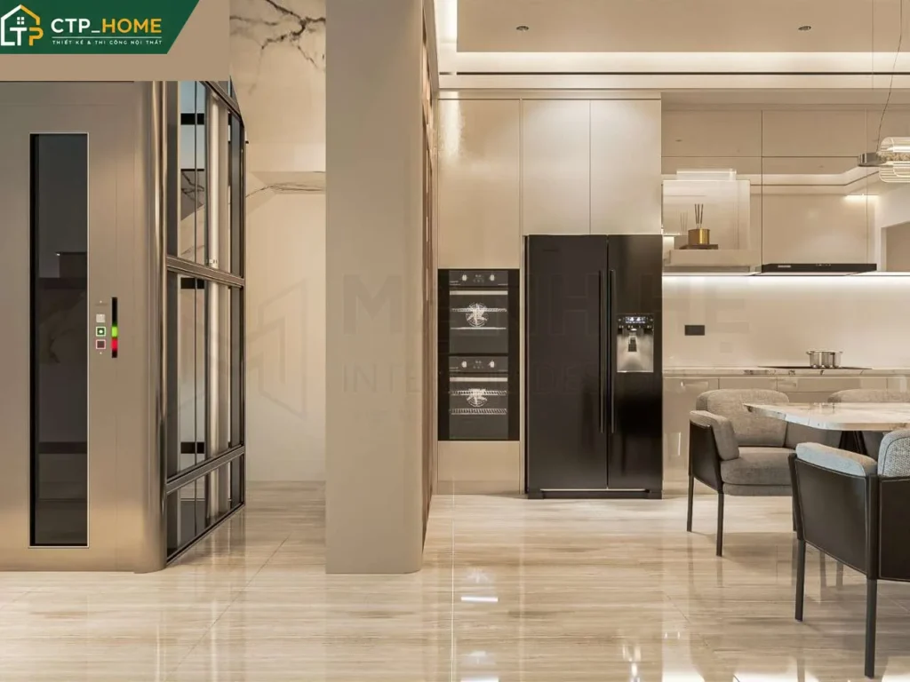Thiết kế nội thất nhà phố Quận 2 – Chị Nhi, 3 tầng sang trọng hiện đại - Ảnh 5