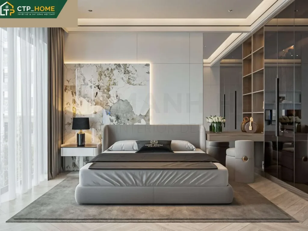 Thiết kế nội thất nhà phố Quận 2 – Chị Nhi, 3 tầng sang trọng hiện đại - Ảnh 7
