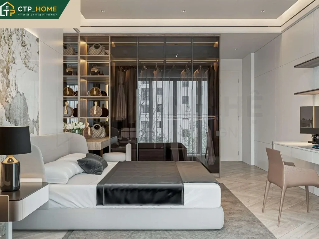 Thiết kế nội thất nhà phố Quận 2 – Chị Nhi, 3 tầng sang trọng hiện đại - Ảnh 8