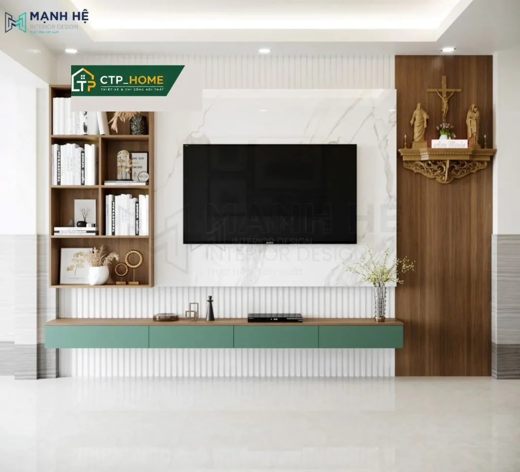 Thiết kế nội thất nhà phố Quận 8 150m2 – 4 tầng hiện đại cho anh Chiến - Ảnh 1