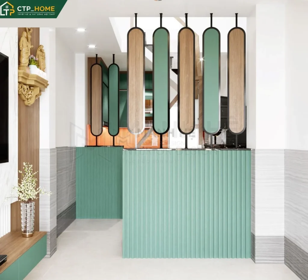 Thiết kế nội thất nhà phố Quận 8 150m2 – 4 tầng hiện đại cho anh Chiến - Ảnh 2