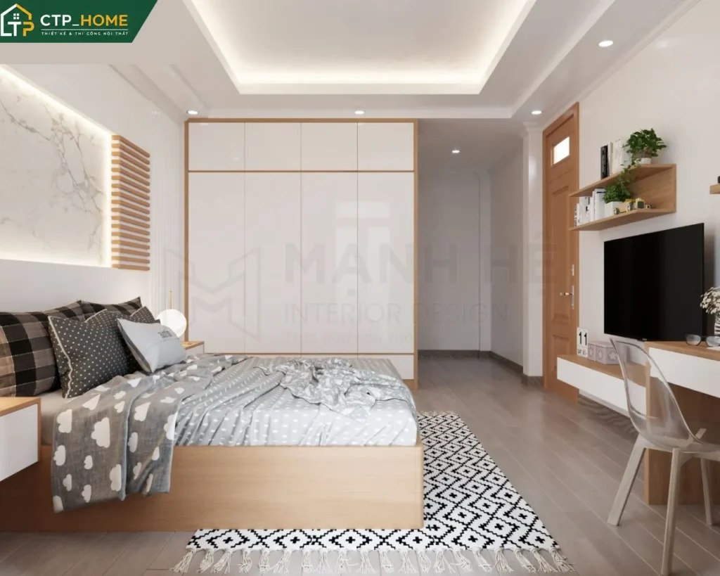 Thiết kế nội thất nhà phố Vũng Tàu 150m2 hiện đại – Chị Thu - Ảnh 7