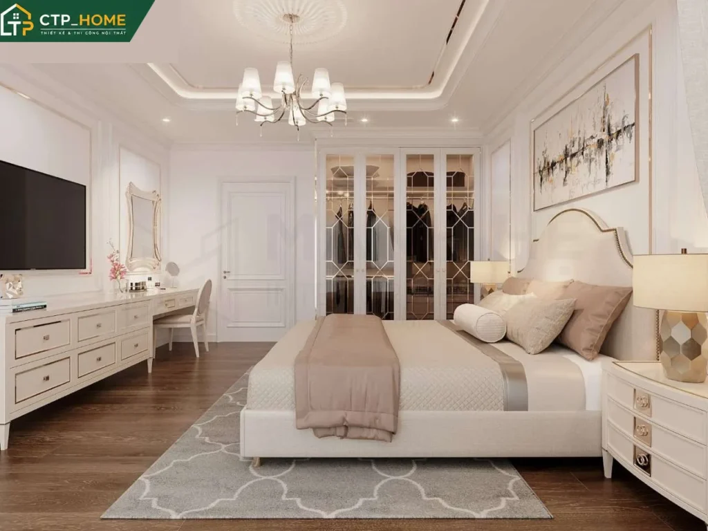 Thiết kế nội thất biệt thự Thủ Đức 3 tầng hiện đại – Anh Tiến - Ảnh 5