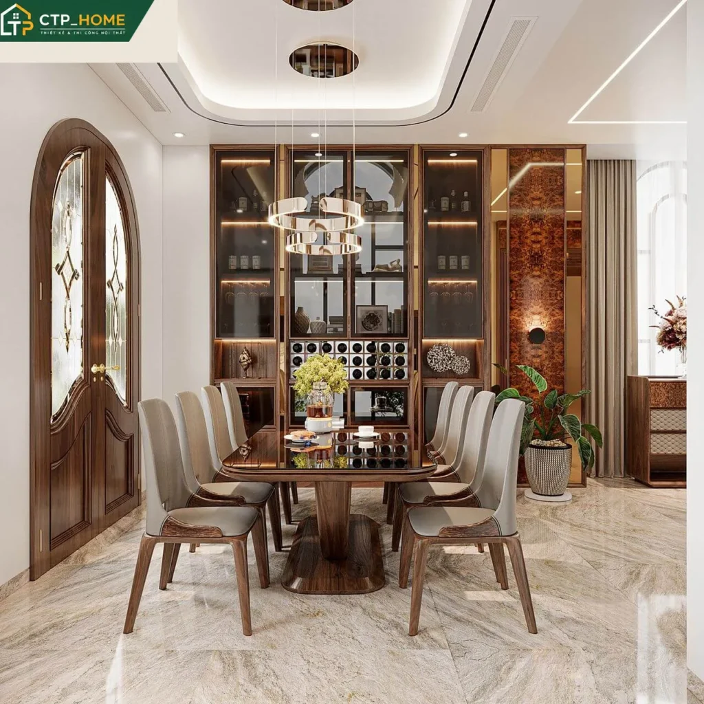 Thiết kế nội thất biệt thự Bến Tre 2 tầng hiện đại – Anh Thiên - Ảnh 3