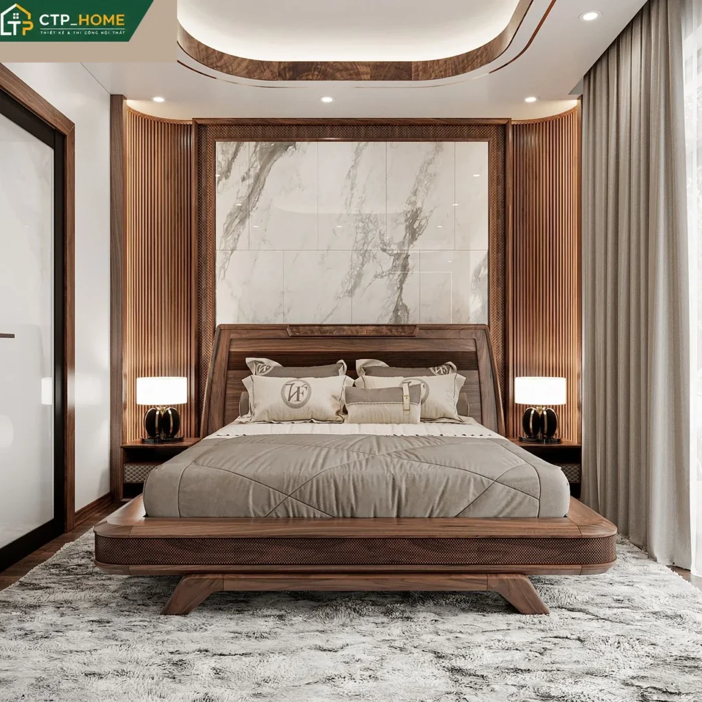 Thiết kế nội thất biệt thự Bình Phước 2 tầng hiện đại – Anh Dũng - Ảnh 5