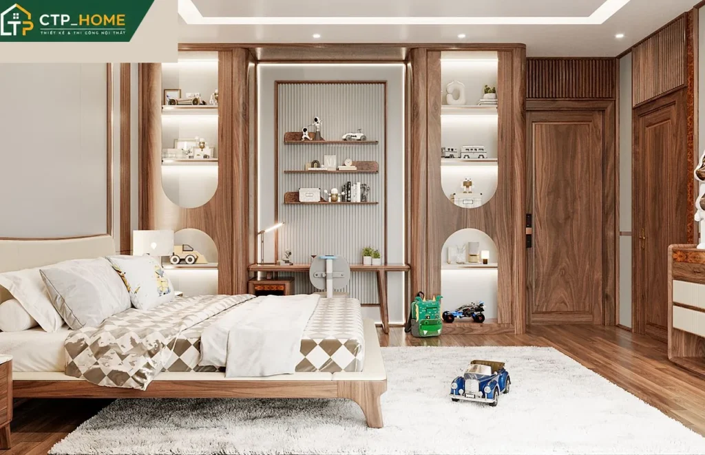 Thiết kế nội thất biệt thự Bình Phước 2 tầng hiện đại – Anh Dũng - Ảnh 8