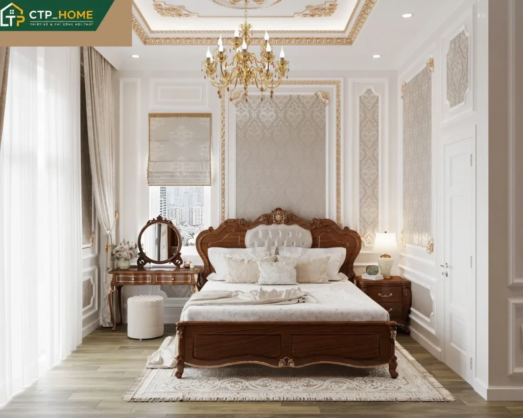 Thiết kế nội thất biệt thự Đà Lạt 68m2 2 tầng phong cách hiện đại - Ảnh 9