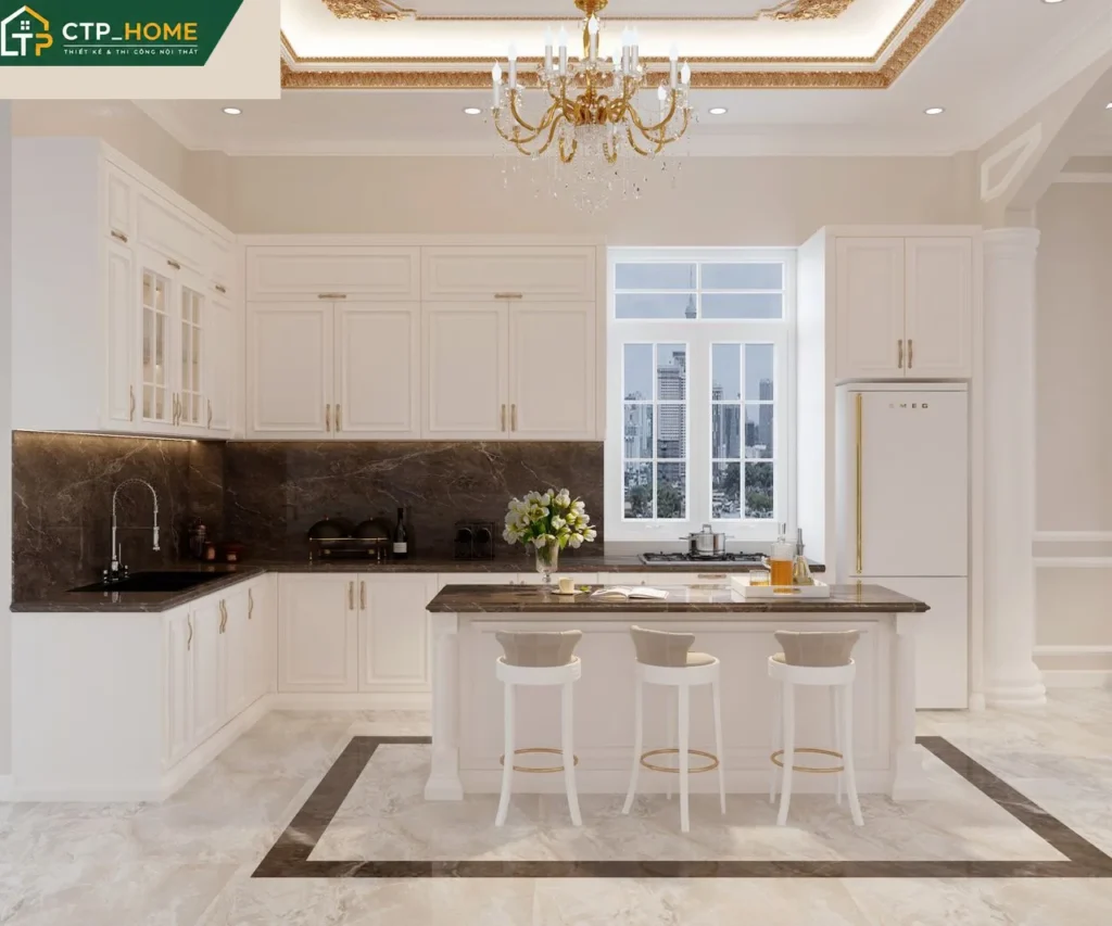 Thiết kế nội thất biệt thự Đà Lạt 68m2 2 tầng phong cách hiện đại - Ảnh 4