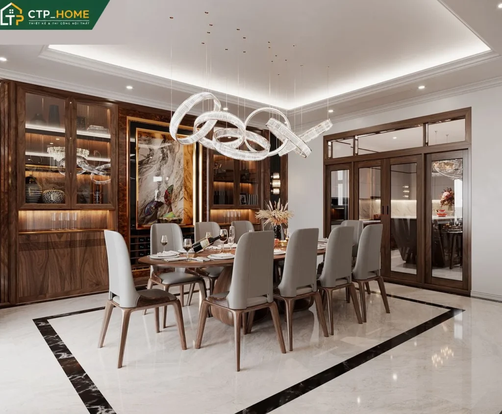 Thiết kế nội thất biệt thự Đồng Nai 90m2 – 3 tầng hiện đại cho anh Thái - Ảnh 2