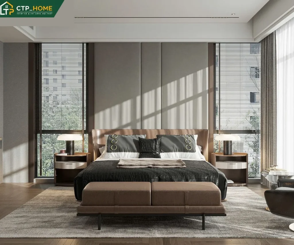 Thiết Kế Nội Thất Biệt thự Ivory Villas 3 Tầng Hiện Đại Anh B - Ảnh 7