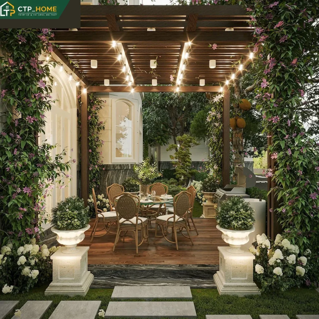 Thiết Kế Nội Thất Biệt Thự Sol Villas 3 Tầng Anh H Quận 2 - Ảnh 1